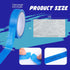 Lanties 20 Set, 9"4" Pieces Paint Roller Roller, Brush, Tray, Blue Tape and Plastic Drop Cloths Blue Paint Supplies
