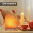 944AC Himalayan Glow USB Heart Salt Lamp, Multicolor Night light, Best Home Decor by WBM