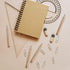 LUTER 24pcs Short Triangular Pencils Mini Wood Pencils Bulk for Preschoolers Toddlers Kindergarten School