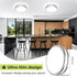 13inch Dimmable 5CCT(3000K 3500K 4000K 5000K 6500K) 24W hepside Ceiling Lights, Flush Mount LED Ceiling Light Fixture
