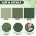 240 3 Whaline Sheets Sage Green Wax Paper Solid Green Deli Paper Colors Sandwich Wrapping Tissue Basket Liner for Food