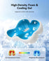 Tailbone HUANUO Ergonomic Seat Cushion, Memory Foam Cooling Gel Office Chair Cushion for Hip Support, Pressure Relief