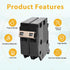 New Upgrade 2100 100-Amp 2-Pole Circuit Breaker, 3/4-Inch Plug-On, Thermal Magnetic Protection, 120/240V