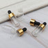 3ML Mini Clear Glass Essential Oil Dropper Bottles, Multi-function Empty Eye Dropper Bottle, 30 Pack