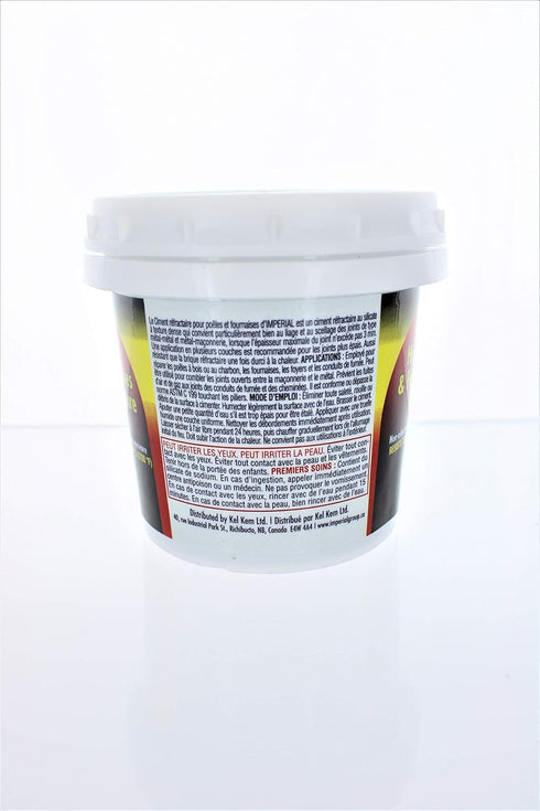 UNITED STATES HDW MFG/U S Hi-Temp Furn Cement, 8OZ (Model: KK0068-A)