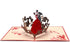 Liif Love Couple 3D Greeting Pop Up Card - Valentines Day, Anniversary, Wedding, Thank You