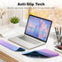 Ospelelf Keyboard Wrist Rest Pad for Computer, Ergonomic Large Mouse Pad with Wrist Support, Office Arm Rest, Purple