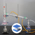 Lab Jack, 6x6 inch Anodized Aluminum Laboratory Support Jack with 10 KG Support Weight, 2.4 to 10.2 inch Lift