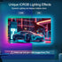 DTQJ 16.4ft 55-70 inch 99+ LED TV Backlight, RGBIC TV Backlight for TV, Smart LED Light for TV with Bluetooth APP