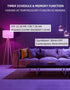 Bulbs, 10W (100W Bulbs A19 E26 900LM 4Pack OHLUX Smart WiFi & Bluetooth Alexa Light Equivalent) Color Changing Light