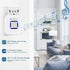 Retekess TH003 Wireless Caregiver Pager System, Nurse Alert System with 1 Receiver and 1 SOS Help Call Button