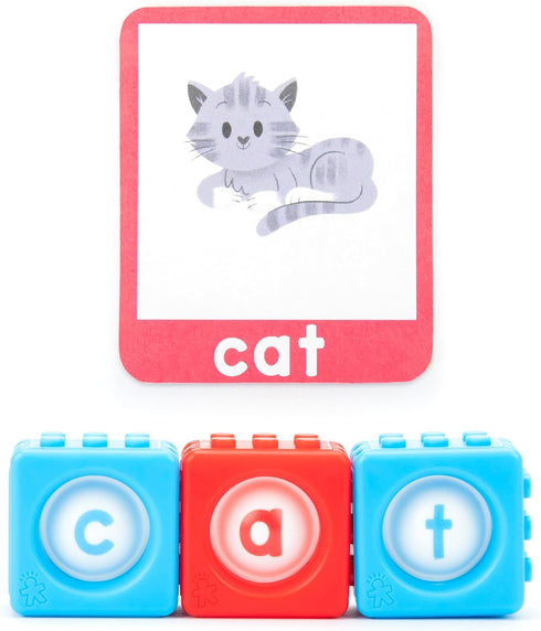 Educational Insights Lowercase Alphabet BubbleBrix - Sensory Alphabet Learning Toys, Literacy Manipulatives