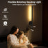 Set 2 BUTHY Battery Operated Wall Sconce of with Reading Spotlights, RGB Rechargeable LED Wall Lights with Remote