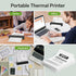 8.5 11 200 M08F/A40/ MT610 MT888 Thermal Paper x Sheets US Letter Thermal Printer Paper Compatible with Thermal