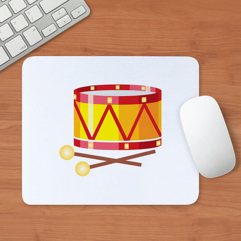 CafePress Toy Drums Musical Instrument Mousepad Non-Slip Rubber Gaming Mousepad