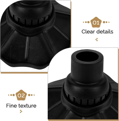 4pcs 16mm Homoyoyo Folding Chair Leg Caps Non-Slip Frog Foot Protector Anti-Sink Floor Covers for Outdoor Camping
