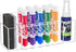 HBlife Acrylic Dry Erase Marker Holder Wall Mount, 10 Slots for Office, School and Home, Marker, Eraser Not Included