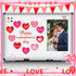Roowest 600 Sheets Valentines Day Heart Sticky Notes, Heart Notepads, Self Stick Notepad Memo Colorful Sticky Pad for