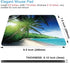 Beach in Sunset Mouse Pad, Non-Slip Rubber Base Wireless Gaming Mouse Pads for Computers, Cute Designs for Women.