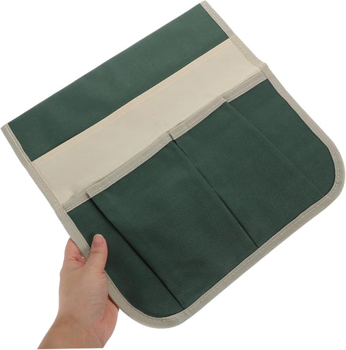 Toyvian Gardening Tool Bag Kneeler Seat Pouch for Gardeners Heavy Duty Waterproof Garden Seat Bag Detachable Storage