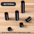 Outus 120 Pcs Electrical Outlet Screws Spacers, Rubber Round Space for Electrical Box Switch and Receptacle