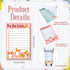 Geyee 4 Pcs Welsh Corgi to Do List Sticky Notes, Kawaii Dog Notepad with 50 Sheets/Pad for Corgi Lovers
