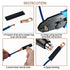 80 Pcs Copper Wire Lugs, Battery Terminal Connectors AWG 8 6 12/10 with Heat Shrink Set