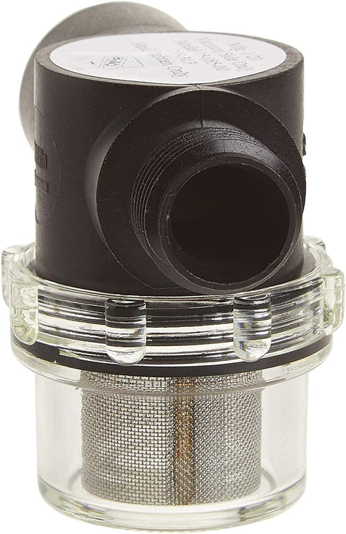 Shurflo 255-213 1/2" MNPT x FNPT Inline Strainer for 2088 Series Pumps