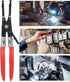 Soldering Aid Plier, Metal Wire Welding Clamp Tool for Automobile Maintenance Repairing