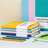 Ruled Notebook/Journal, Classic Lined Hardcover with Thick Paper, 5.7" x 8.4", Banded with Pen Holder