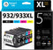 Smart Ink Compatible Ink Cartridge Replacement for HP 932XL 933XL 932 XL 933 (5 Pack Combo) for HP Officejet 6600 6100