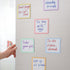 Mr. Pen Dry Erase Magnets, 4”x4”, 24 Pack, Colorful Magnetic Labels for White Board Dry Erase