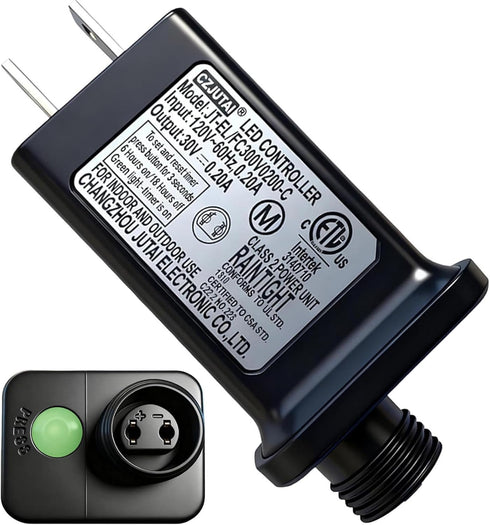 yowin 30V 6W Class 2 Power Supply 120VAC 60hz LED Controller, Outdoor Fairy
