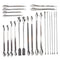 22 Pieces Steel Lab Spatula Micro Scoop Set, Tiny Mixing Spatula for Laboratory Sampling Spoon