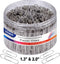 Vinaco Smooth Silver Paper Clips, Medium and Jumbo (1.3 inch & 2.0 inch), Durable and Rustproof for Office and School