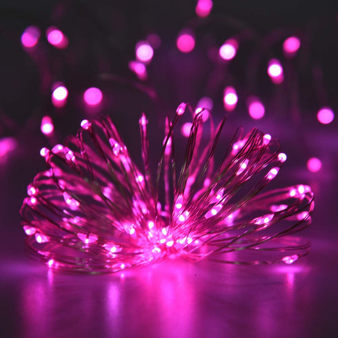 2 Pack 100 LED Solar Powered String Lights, Outdoor Waterproof Copper Wire Fairy Lights for Home Decor