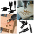 Yakamoz 8Pcs Wood Plug Cutter Set, 1/4 Inch Hex Shank Straight and Tapered Cork Drill Bits Cutting Tool