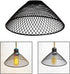 KiBcsLic 20cmx9cm Industrial Enamel Pendant Lamp Shade Green DIY Decorative Fine Craftsmanship for Table Lamp Wall Lamp