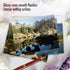 The Best Card Company 10 Assorted Landscape Thank You Notes Box Set 4 x 5.12 Inch with Envelopes (10 Designs, 1 Each)