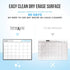 Cinch Magnetic Calendar Bundle: 3 Boards of 17"x12" - Monthly, Weekly, Daily - Magnetic Calendar for Fridge with 6 Fine