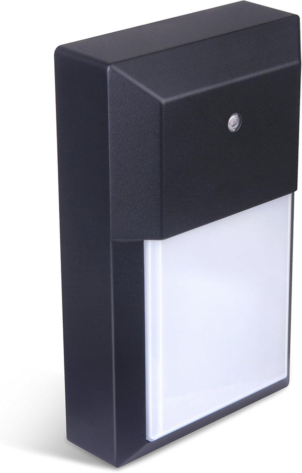 LIT-PaTH Dusk to Dawn Outdoor Wall Lantern, LED Wall Sconce for Porch