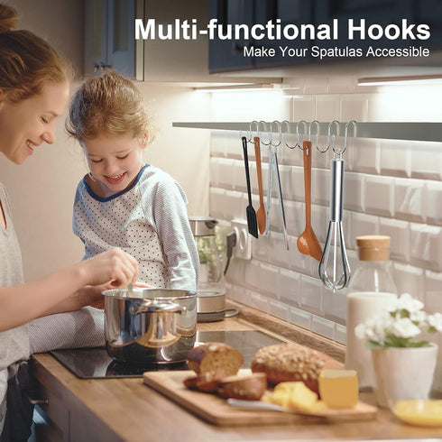 2 Pack Small Shower Door Hooks, Towel Hooks, Squeegee Hooks, Over Door Hooks for Towels, Glass Door, Kitchen, Bathroom