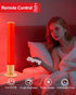 670nm Red Light Night Light Lamp for Sleep GlowPillar Red Nightlight Desk Lamp with Wavelength Multi-Color