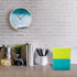 BTSKY 6 Pack Index Card Box: 3 x 5 inch Recipe Card Holder, Plastic Storage Organizer for Notes