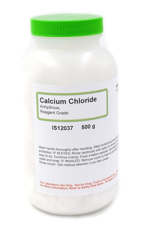 Innovating Science Anhydrous Calcium Chloride Reagent Grade, 500g - The Curated Chemical Collection