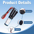 Wadoy RCO410 3 in 1 Compressor Hard Start Capacitor Kit for Refrigerators & Freezers 1/4-1/3 H.P.