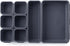 Mr. Pen Interlocking Desk Drawer Organizer, 8 pcs for Kitchen, Office, and Storage, Drawer Organizers