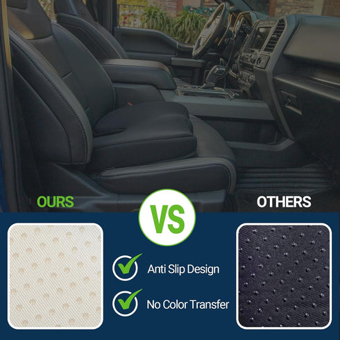 Tailbone Season Guard Pain Relief Office Chair Seat Cushion, Memory Foam Gel Seat Cushion for Sciatica Pain Relief
