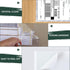 Packing List Pouches 4.5'' x 5.5'', Clear Adhesive Top Loading Packing Slip Envelopes - 100 Bags