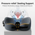 ModReve Tailbone, Large Memory Foam Seat Cushion for Office Chair, Car, Desk, Truck & Wheelchair - Coccyx & Sciatica